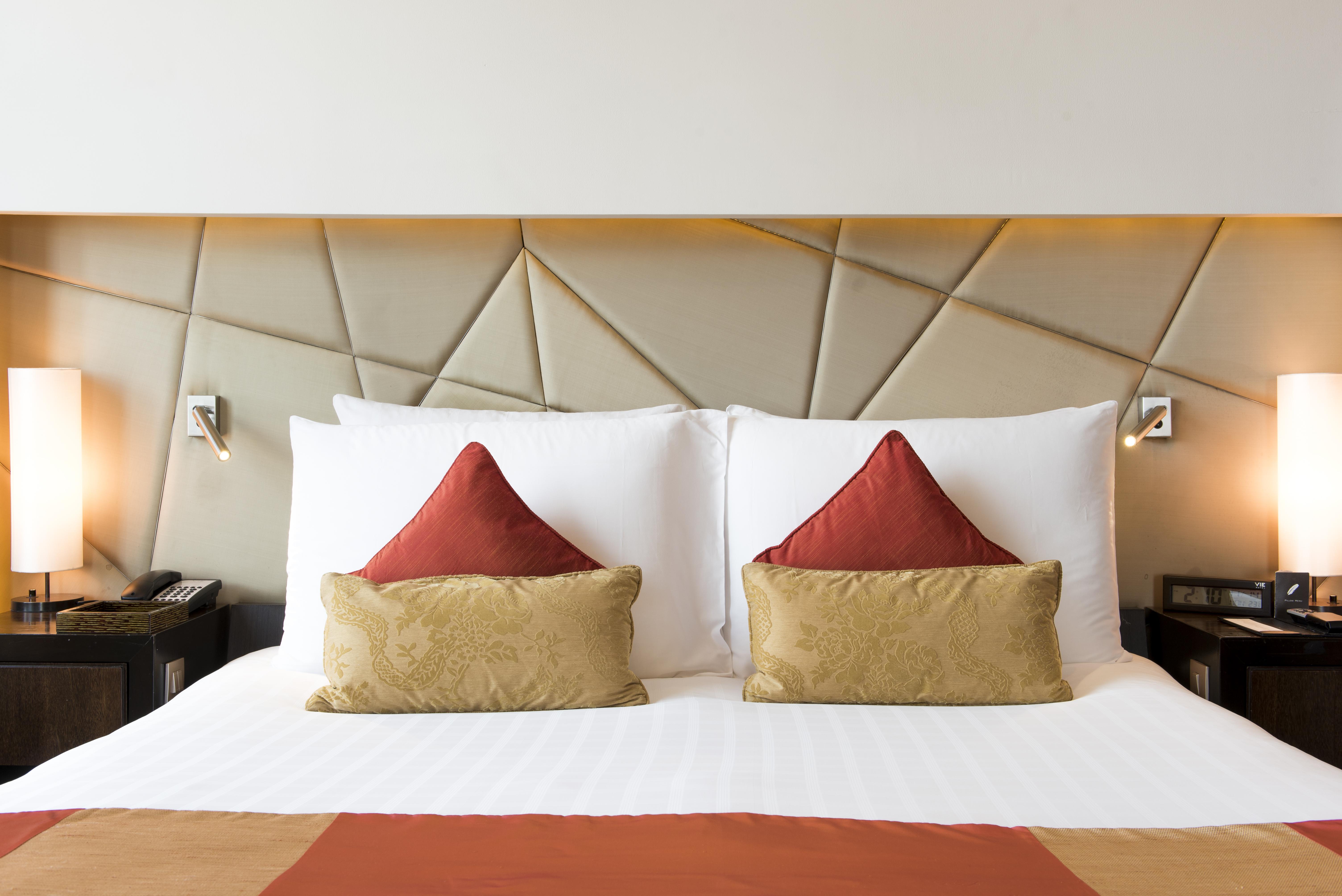 Vie Hotel Bangkok - Mgallery Collection Exterior photo A bed with cushions