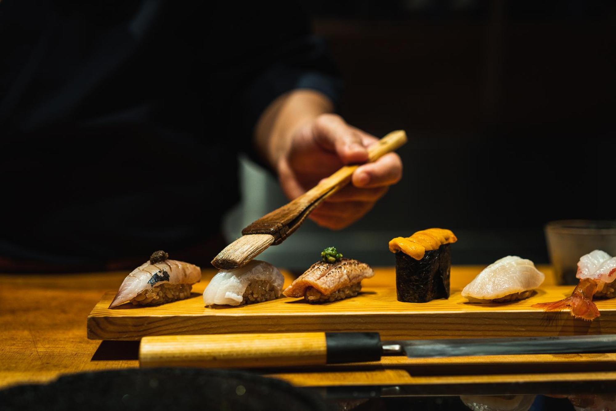 Vie Hotel Bangkok - Mgallery Collection Exterior photo Chef preparing sushi
